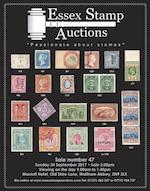 Essex Stamp Auctions Worldwide Public Auction No 47 